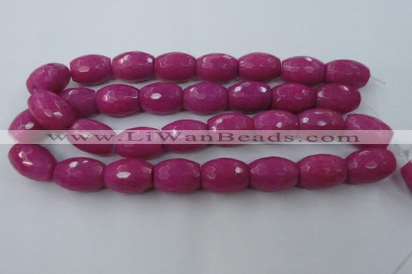 CCN962 15.5 inches 18*25mm faceted drum candy jade beads