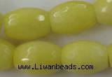 CCN964 15.5 inches 18*25mm faceted drum candy jade beads