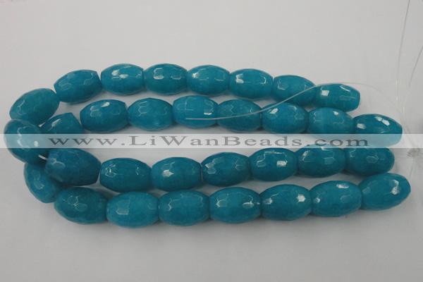 CCN968 15.5 inches 18*25mm faceted drum candy jade beads