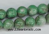 CCO104 15.5 inches 12mm round dyed natural chrysotine beads