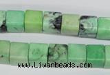 CCO27 15.5 inches 10*10mm cube natural chrysotine beads