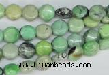 CCO31 15.5 inches 8mm flat round natural chrysotine beads