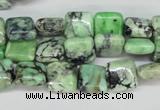 CCO40 15.5 inches 10*10mm square natural chrysotine beads