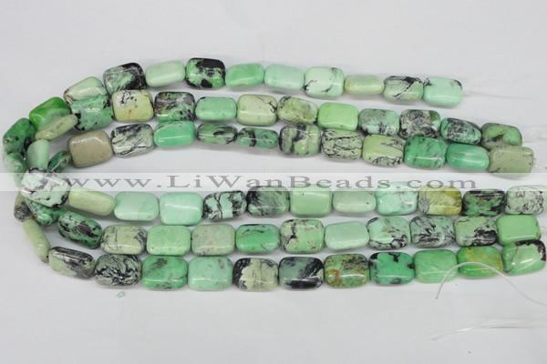 CCO42 15.5 inches 12*16mm rectangle natural chrysotine beads