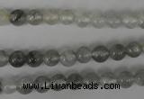 CCQ301 15.5 inches 6mm round cloudy quartz beads wholesale