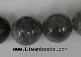 CCQ308 15.5 inches 20mm round cloudy quartz beads wholesale