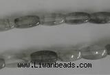 CCQ355 15.5 inches 6*12mm cuboid cloudy quartz beads wholesale