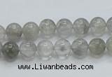 CCQ51 15.5 inches 8mm round cloudy quartz beads wholesale