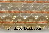 CCR345 15.5 inches 6mm round natural citrine beads wholesale