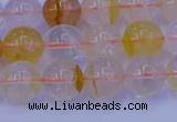 CCR363 15.5 inches 10mm round citrine beads wholesale