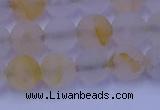 CCR372 15.5 inches 8mm round matte citrine beads wholesale