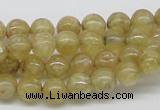 CCR81 15.5 inches 8mm round citrine gemstone beads wholesale