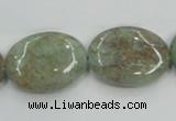 CCS100 15.5 inches 18*25mm oval African chrysocolla beads