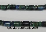 CCS152 15.5 inches 4*6mm rondelle & 6*7mm tube dyed chrysocolla beads