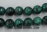 CCS204 15.5 inches 10mm round natural Chinese chrysocolla beads