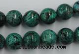 CCS205 15.5 inches 12mm round natural Chinese chrysocolla beads