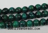 CCS402 15.5 inches 8mm round dyed chrysocolla gemstone beads