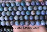 CCS891 15 inches 12mm round natural chrysocolla beads wholesale