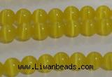 CCT1209 15 inches 4mm round cats eye beads wholesale