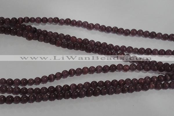 CCT1238 15 inches 4mm round cats eye beads wholesale