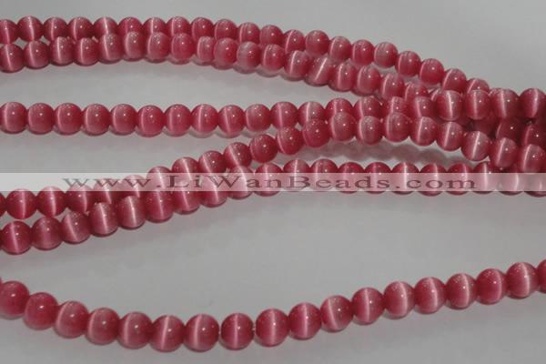 CCT1268 15 inches 5mm round cats eye beads wholesale