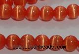 CCT1271 15 inches 5mm round cats eye beads wholesale