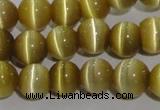 CCT1277 15 inches 5mm round cats eye beads wholesale