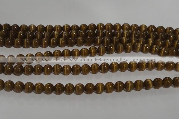 CCT1279 15 inches 5mm round cats eye beads wholesale