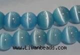 CCT1287 15 inches 5mm round cats eye beads wholesale