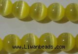 CCT1327 15 inches 6mm round cats eye beads wholesale