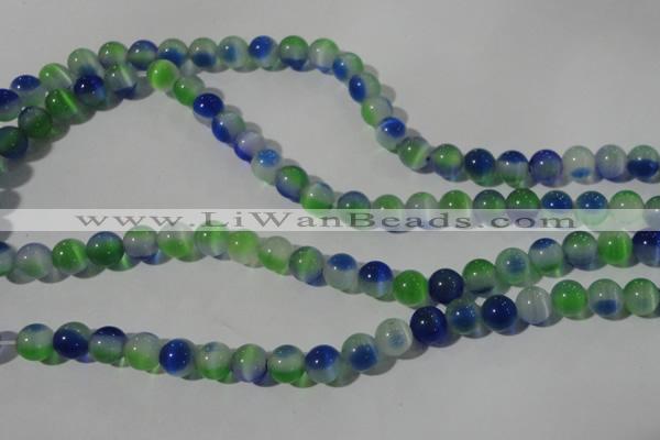 CCT1341 15 inches 6mm round cats eye beads wholesale