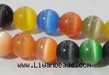 CCT1343 15 inches 6mm round cats eye beads wholesale