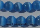 CCT1351 15 inches 6mm round cats eye beads wholesale