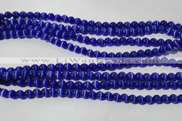 CCT1354 15 inches 6mm round cats eye beads wholesale