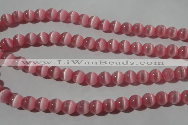 CCT1372 15 inches 7mm round cats eye beads wholesale