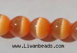 CCT1382 15 inches 7mm round cats eye beads wholesale