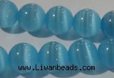 CCT1383 15 inches 7mm round cats eye beads wholesale