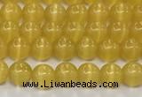 CCT1415 15 inches 4mm, 6mm round cats eye beads