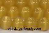 CCT1437 15 inches 8mm, 10mm, 12mm round cats eye beads