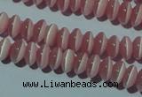 CCT214 15 inches 2*4mm rondelle cats eye beads wholesale