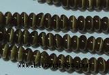 CCT218 15 inches 2*4mm rondelle cats eye beads wholesale