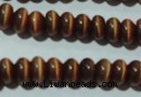 CCT248 15 inches 3*6mm rondelle cats eye beads wholesale