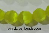 CCT393 15 inches 10mm faceted round cats eye beads wholesale