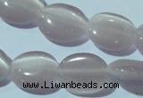 CCT662 15 inches 8*10mm oval cats eye beads wholesale