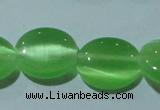 CCT675 15 inches 8*10mm oval cats eye beads wholesale