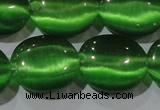 CCT705 15 inches 10*12mm oval cats eye beads wholesale