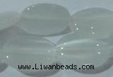 CCT720 15 inches 10*14mm oval cats eye beads wholesale