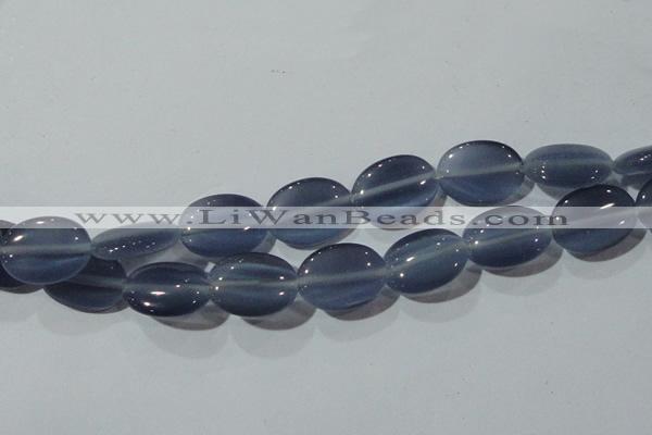 CCT751 15 inches 11*15mm oval cats eye beads wholesale