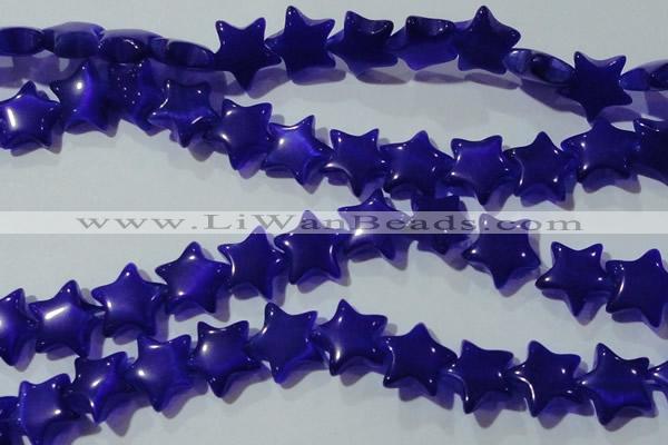 CCT905 15 inches 12mm star cats eye beads wholesale