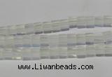 CCU01 15.5 inches 4*4mm cube opal beads wholesale